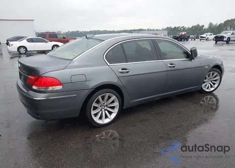 2007 BMW 750Li z USA, uszkodzony, nr VIN WBAHN83507DT74232